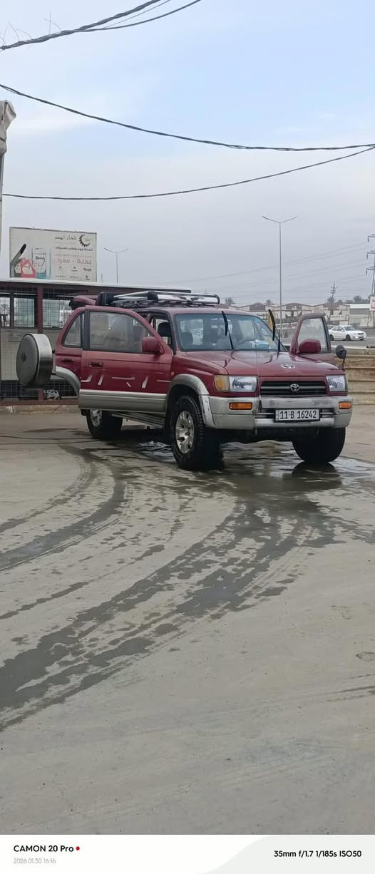 هايلوكس سورف تويوتا ستيشن دبل قماره موديل 1996 شكل 2000 رقم بغداد دولي جديد بسمي لون ماروني غيررر محدد صبغها مكفوله من انقلاب أو جفيه  وشاصي ايضآ بلاد صفر خياس ما بها اي خياس بيها طخه بل البكلايت الي وره السايق مثل ما موضح بل الصور  السياره فول اوتوماتيك كير وجام تخم تيارات باتري تخم سماعات توسان وشاشه ويل باترول ٢٠٢٠ محرك سنتر لوك  سبير تعليك اربعه سلندر بلاد 2700  بلادي ومحوره سياره ستيران محوره بدون لحيم وقص سياره بها فتحتين للستيران يمنه ويسره السياره نظام الحديث نوزل مو كابريته مشط مو جعمقه مجموعه الدفع الرباعي موجوده عندي ودرعها الستيل الامامي هم موجود نواقصها تبريد 
مكاني بغداد العبيدي شهداء الثانيه  السعر(60)وبيهه مجال 

***********
