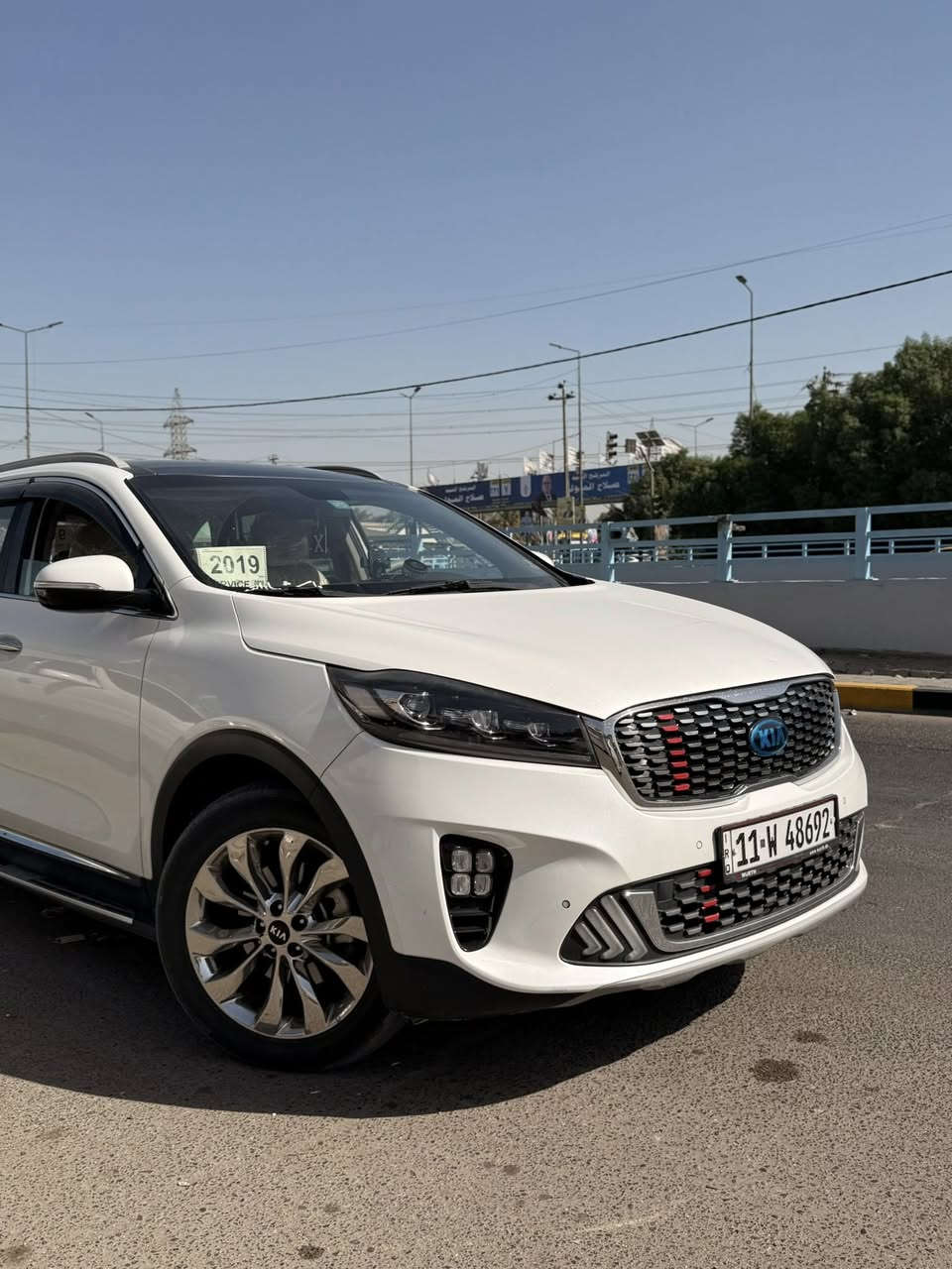 سورنتو موديل 2018خليجي مكفوله سوناره موجود مكينه وكير كفاله  رقم بغداد باسمي السياره مشروع وطني يامكان اداورلك   هزه وسنويه جديده رقم انكليزي مواصفات مكينه ٦ سلندر   ٧ راكب ٣ قطع تبريد مرايا شفط بنراما دبل شباج شكل 20 شاشه جبيره GBS ماشيه 95 الف دمام خلفي سستم صوت كامل 4 سماعات صندوق كهربائي مثبت سرعه (كروز) 

اشاره ترحيب بصمه أبواب وتشغيل ٤ وضعيات قياده حساسات اماميه وخلفيه شاحن لاسلكي  السعر ٢٦٠ وبيها مجال المكان النجف الاشرف للاستفسار *********** بي واتساب
— في ‏النجف الاشرف‏.
