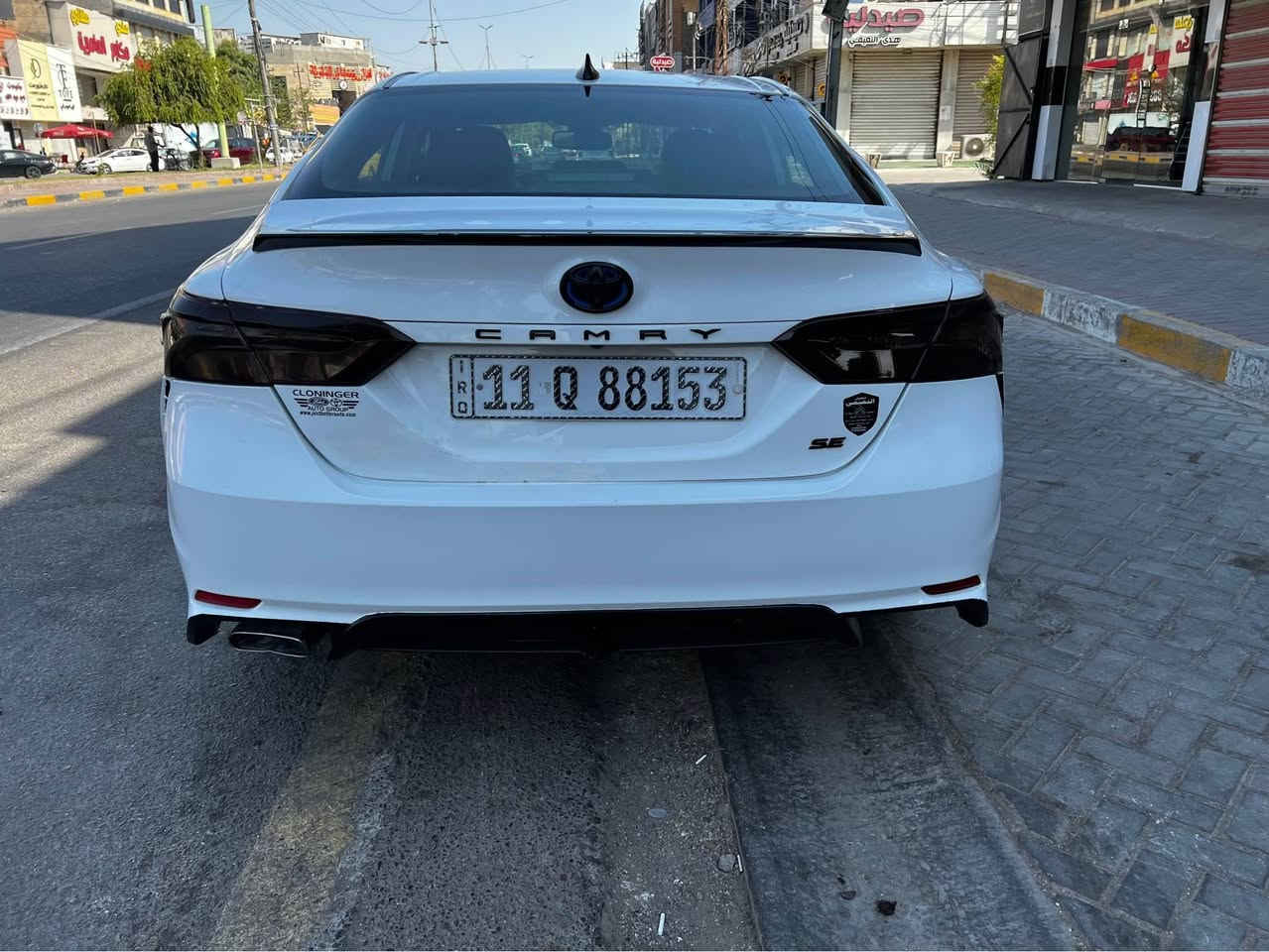 كامري موديل 2023 هايبرد محرك 2500 وارد امريكي حادثهه جاملغ وبنيد جهة اليمين وجاملغ خلفي جهة السايق ايرباكات كلهه سليمة مواصفات SE NIGHTSHADE 
بصمة كشنات جلد كشن السايق كهرباء رادار امامي وخلفي ونقطة عمياء 
تحديد مسار قيادة ذاتية كروز سرعة شفتات بالاستيرن
رقم بغداد الجديد
السعر 170 ورقة 
مكان السيارة بغداد 
للاستفسار 
*********** بغداد, العراق
