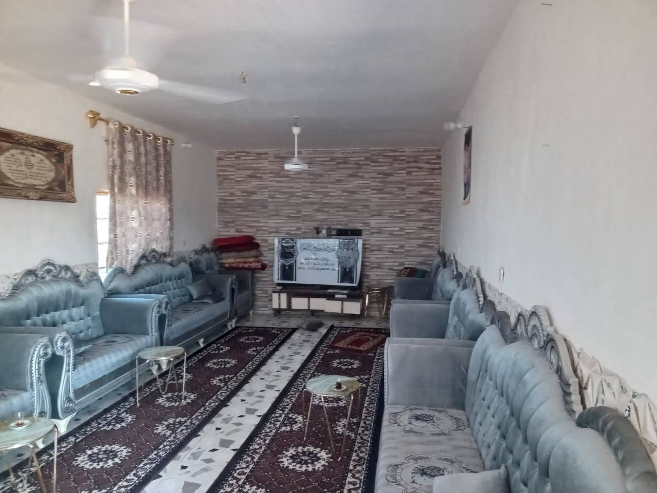 بيت اربع غرف وصاله مطبخ ستقبال مساحه 1500عقد 35الكوت السفيه ***********
