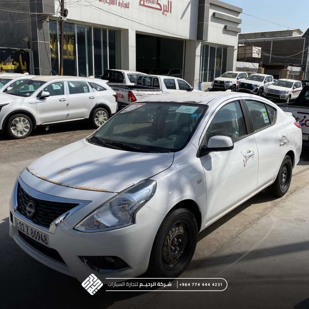 ‎نيسان سني2024  
‎زيرو 
‎رقم بغداد 
‎ضمان شركة السور الموزع الرسمي
‎ التواصل على. الرقم
***********
‎بغداد
