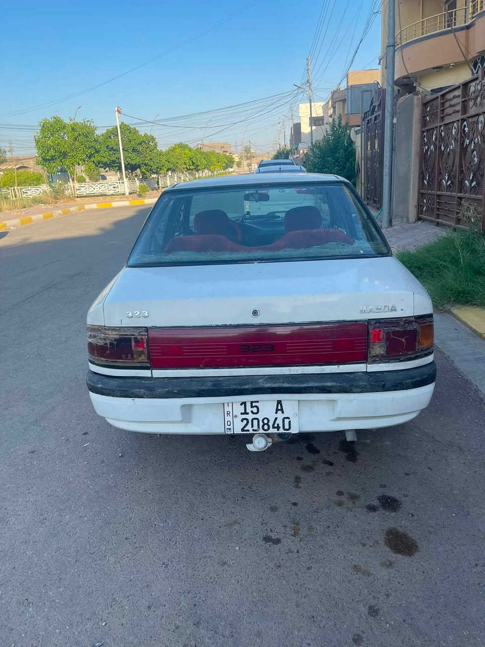 مازدا موديل 1990.  323
هزة ورقم وسنوية جدد بس تحويل من اسم ل اسم 
مواصفات عادية
كير عادي
تبريد شغال جديد 
محرك مجفت كامل 
كهربائيات كلهة شغالة كاملة
تحتاج صدر  فقط 
سعر 28 ورقة وبيهة مجال


**إذا كنت صاحب هذا الإعلان وتريد حذفه لأي سبب، رجاءا أرسل رسالة إلى الدعم الفني**