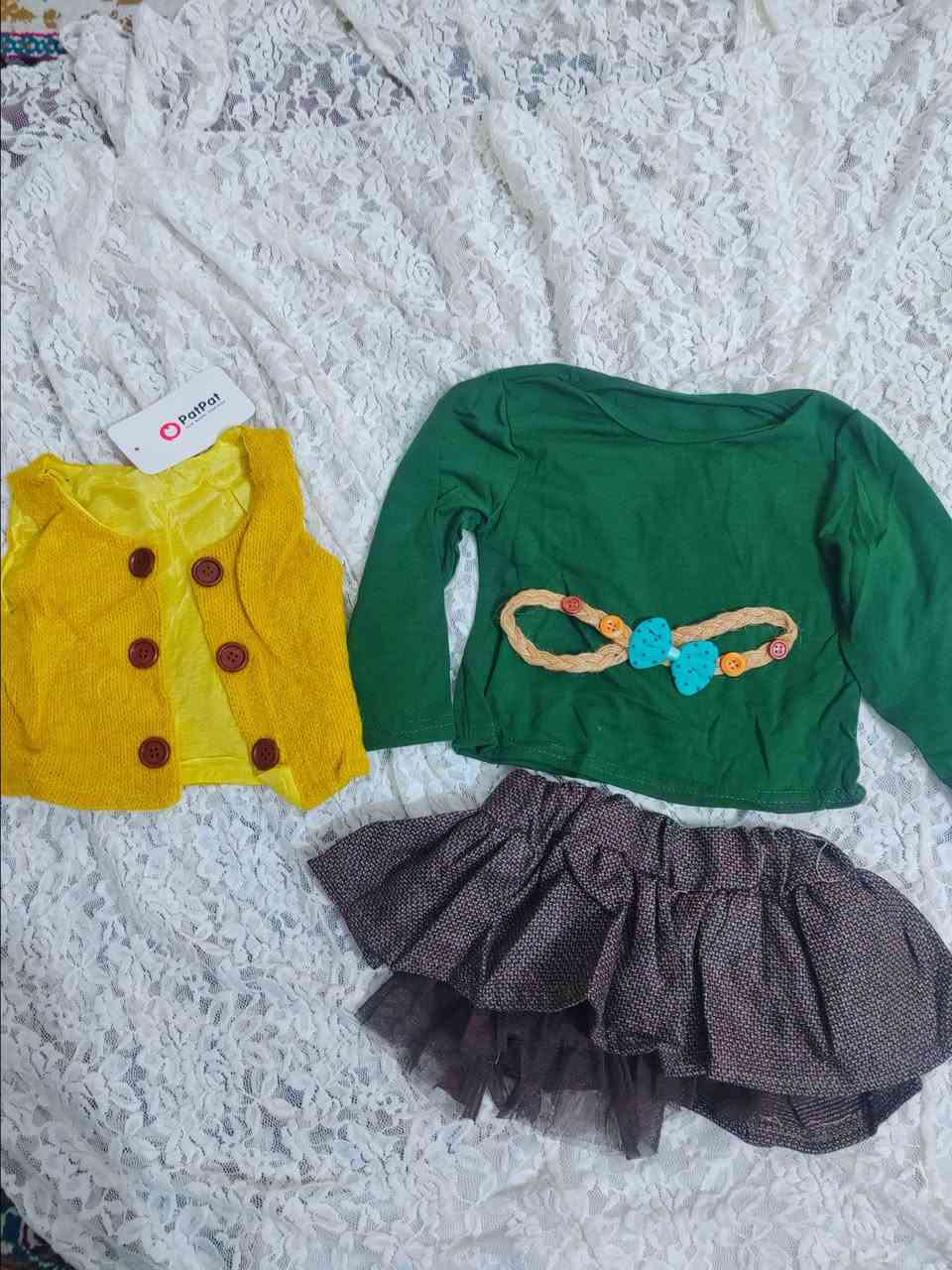 ملابس أطفال كلش ومرتبه
حلوو مال عيد يلبس من حديث الولاده إلى عمر 3 سنوات
سعر السيت 3000 بس 💥
يوجد توصيل داخل الصويره فقط
الهاتف ***********
