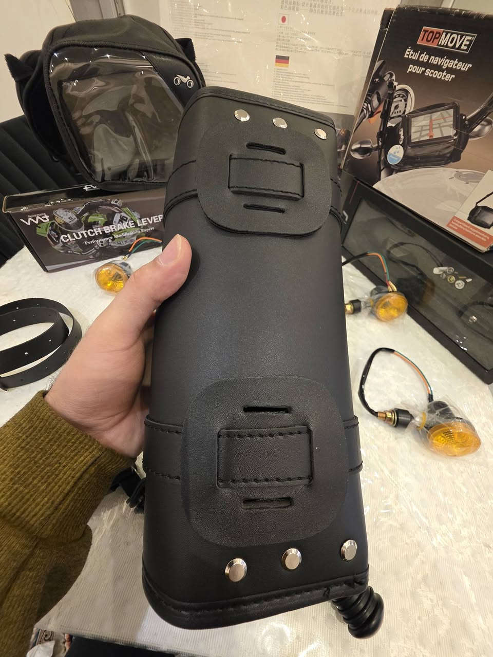 سلام علیکم
ادمین🖤💙🖤
للبیع اکسسوارات هارلی 
 التوصيل متوفر  ..رقم هاتف *********** viber .. watsappe
