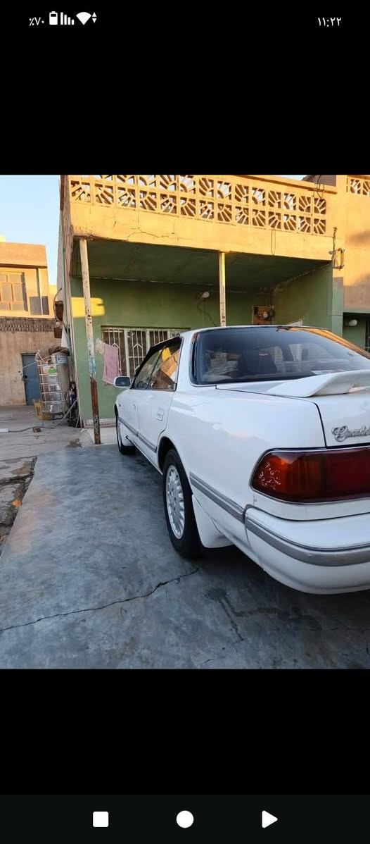 السلام عليكم للبيع تويوتا مارك مديل 1991 رقم كركوك انكليزي جديد سياره جهزه من كلشي  مكينه كير كله بشرط حداديه بشرط سياره كامله ماتصرف عليهه ألف دينار سنويه ل 2030 بسمي شرط التحويل ثاني يوم مكان السياره ديالى المقدادية الاستفسار *********** السعر 58 وبيها مجال
