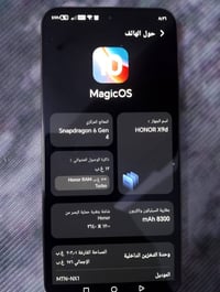 للبيع فقط HONOR X9d أخو الجديد (استخدام أقل شهر، بعده بنايلون الشركة)....
