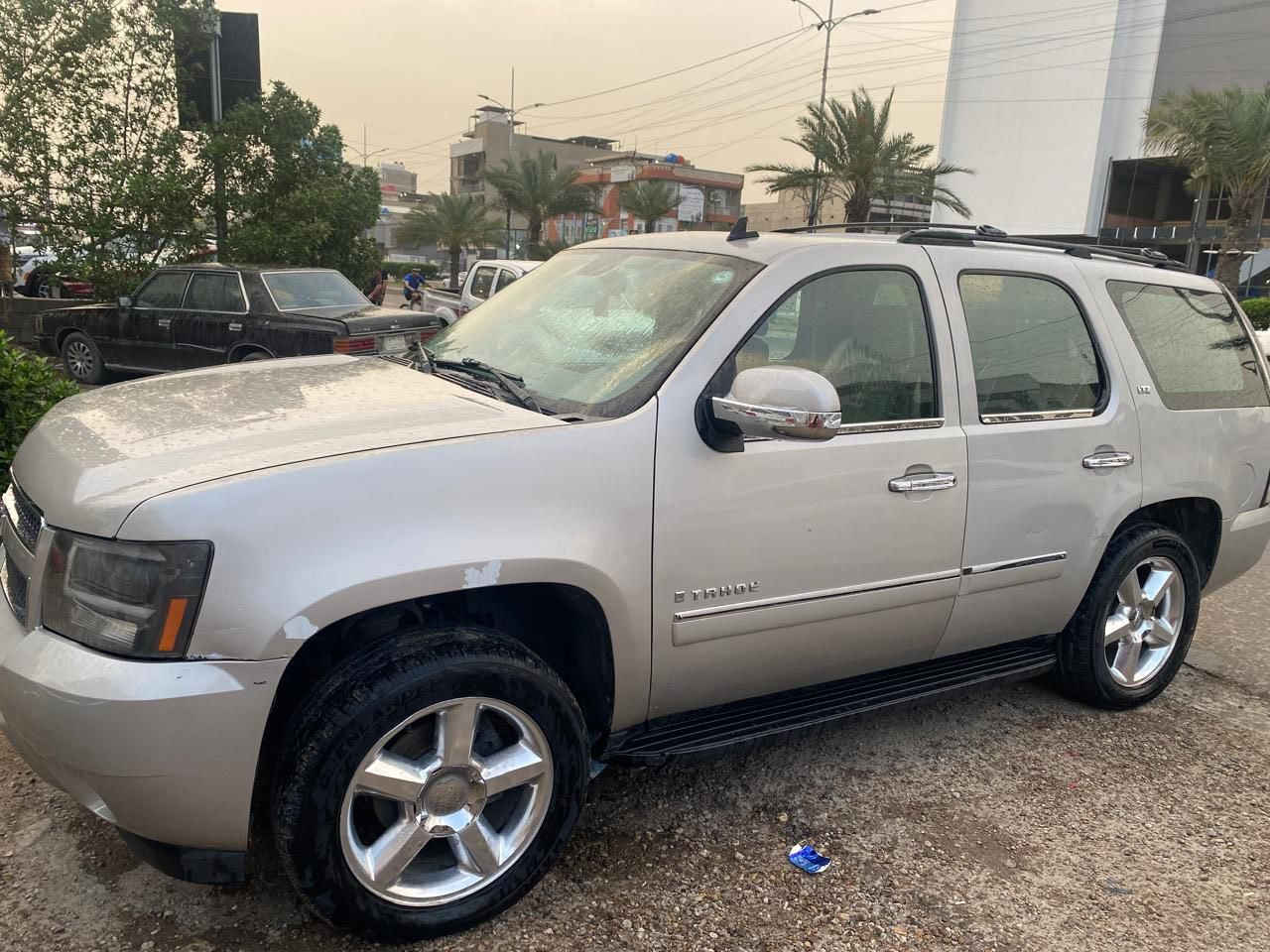 السلام عليكم
للبيع فقط تاهو 2007 فول مواصفات LTZ رقم اربيل وارد امريكي لون شمباني حادثها جاملغ امامي صفحة السايق والباب الامامي نفس الصفحة مصبوغ والجاملغ الخلفي صفحة الصدر معمر بأمريكا 
سنوية باسمي
سنوية نافذة 
عنوان بغداد/ حي جميلة 
للاستفسار الاتصال ***********
السعر 150 ورقة
