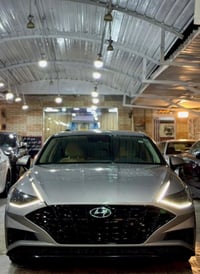 سوناتا 2023 وارد امريكي  حادثه جاملغ امامي فقط  صبغ قطعه وحده بدون دوا...