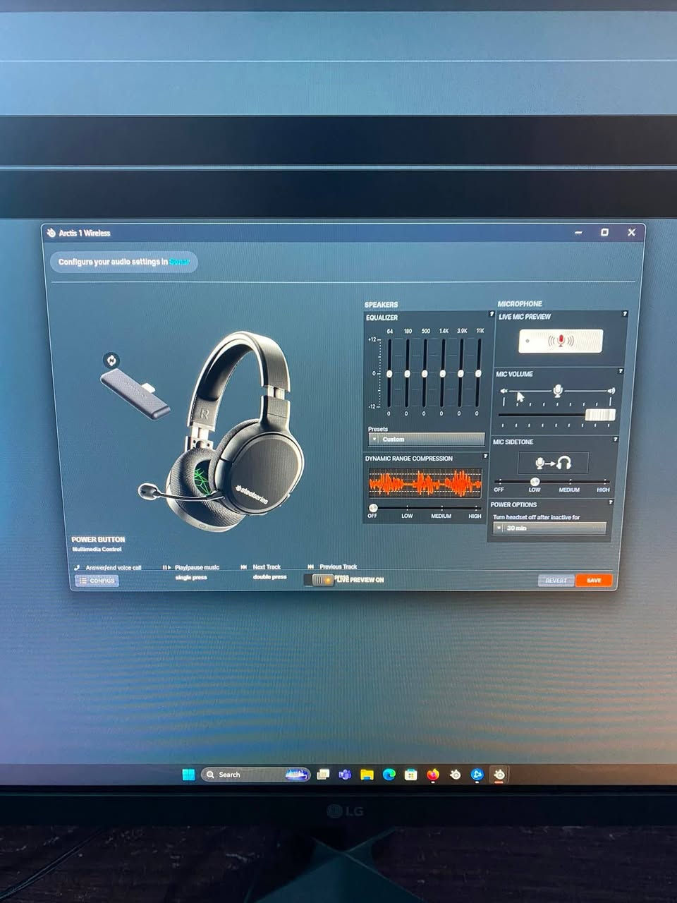سماعة ستيل سيريس arctis 1 wireless 🎧
نظافة 85%  

بدون مايك 🎤

سعر 65 الف توصيل موجود لكل محافظات 🚚


**إذا كنت صاحب هذا الإعلان وتريد حذفه لأي سبب، رجاءا أرسل رسالة إلى الدعم الفني**