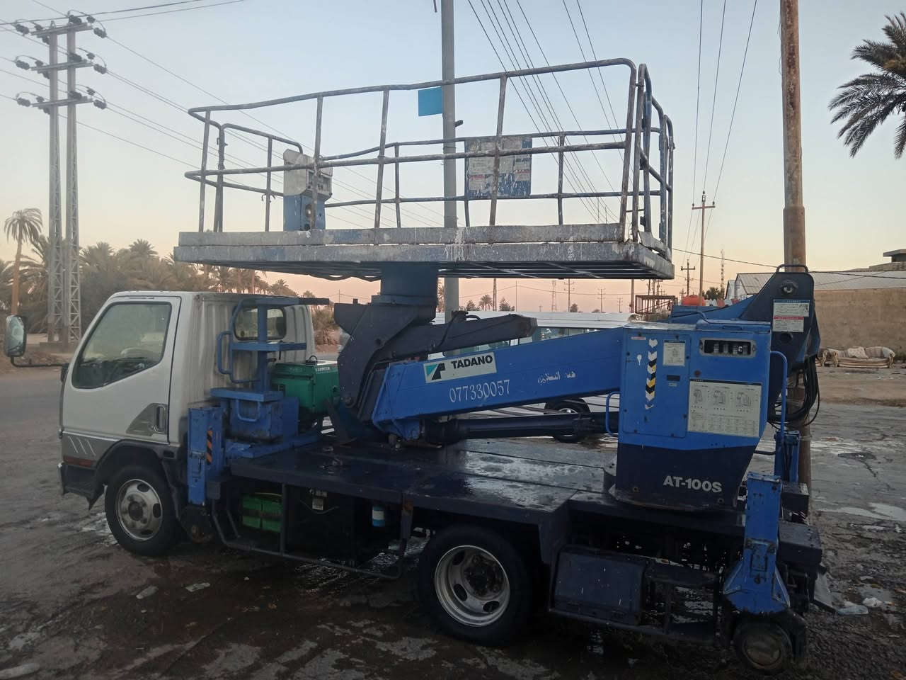 باسكت 12متر تحكم كهرباء هيدروليك رقم بصرة العنوان كربلاء ***********
