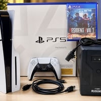 ‏🔥 للبيع — PS5 Slim مع UPS 1500 نظيف 🔥 ‏🎮 جهاز PlayStation 5 Slim ‏📌 ب...
