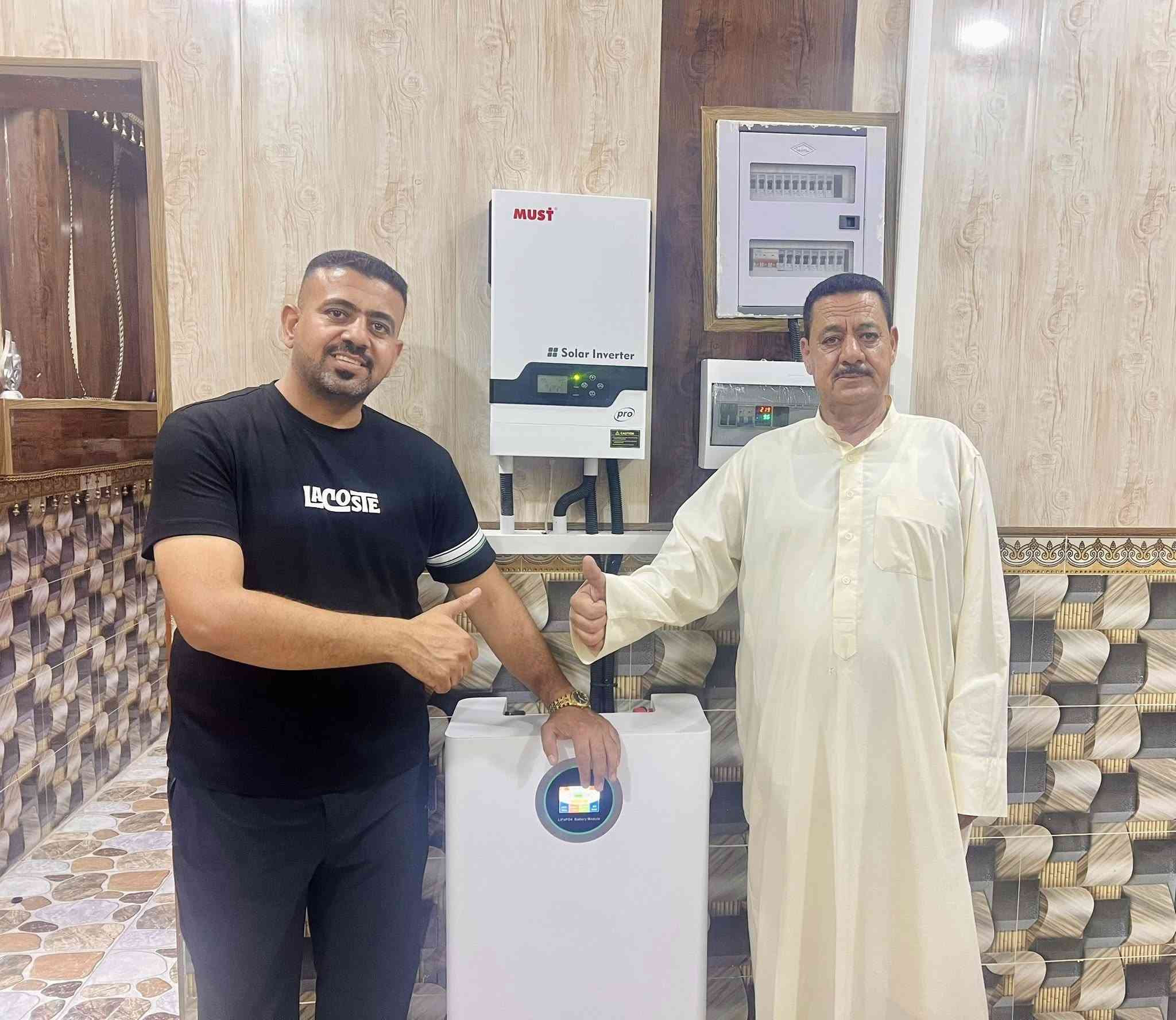 إنجاز جديد لـ "قوة الشمس للطاقة الشمسية .. 

نبارك للأخ ناصرالضاحي البوطعمه انضمامه لعائلة الطاقة المتجددة، حيث تم إنجاز تنصيب منظومة طاقة شمسية متكاملة بمواصفات دقيقة .. 

 سعة المنظومة: 15 أمبير نهاري / 15 أمبير ليلي.
 التجهيزات: 2 متر واير AC عالي الجودة + 22 متر واير DC .. 

نحرص دائماً على تقديم الأفضل لزبائننا الكرام موقعنا فلكة عبدالله الجبارة: مكتب السباهي
📞 للاستفسار والحجز: ***********
قوة الشمس.. طاقة مستدامة، وحياة أفضل
