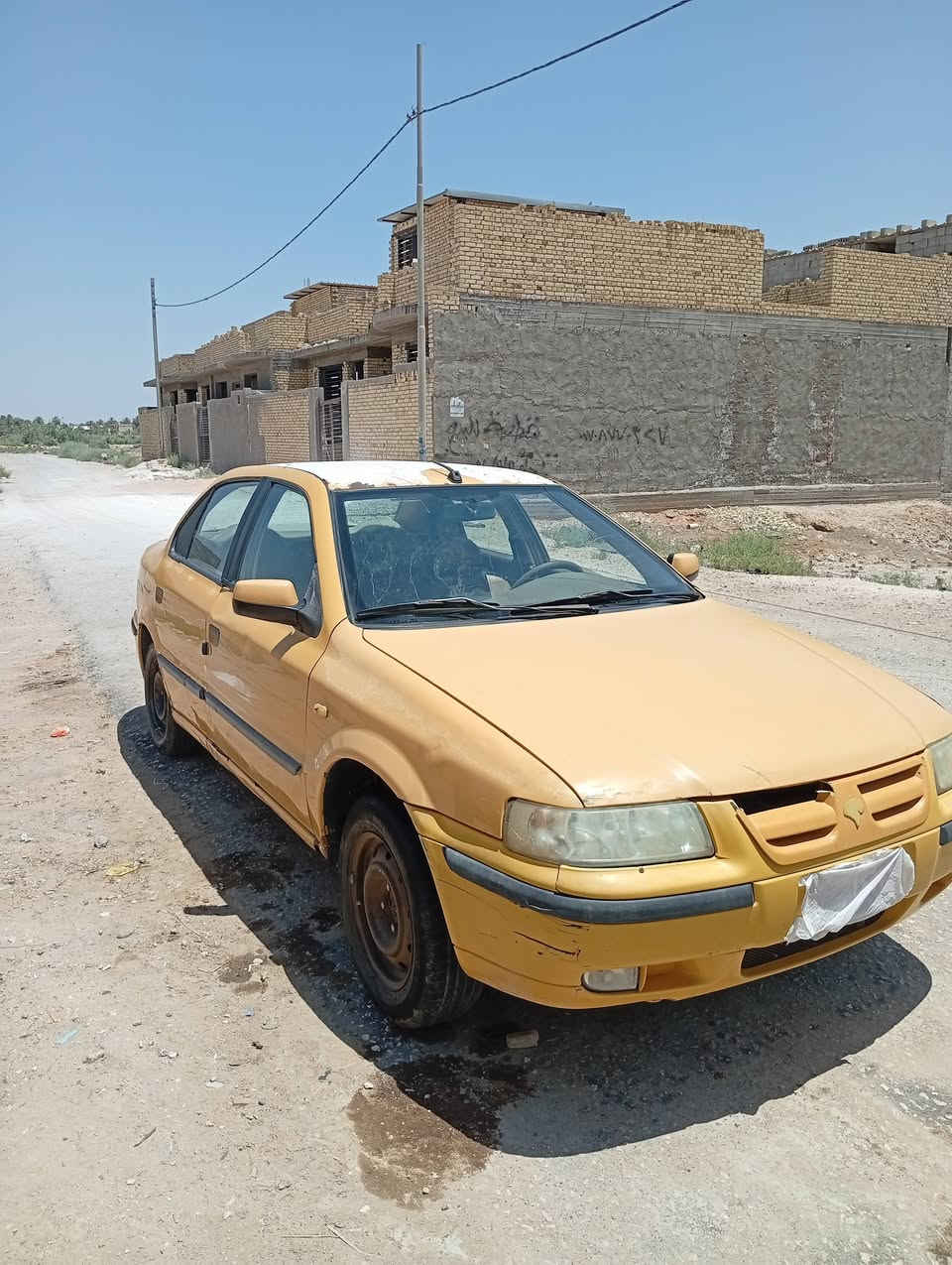 سلام عليكم ورحمه الله وبركاته سمند للبيع موديل 11رقم ميسان صدامي مكفوله كير محرك حدادية تبريد تخم تاير سيارة جاهزه المكان كربلاء حي الامل وترايك البصره السعر 18ورقة بيه مجال استفسار ع الرقم ***********متوفرواتساب***********
