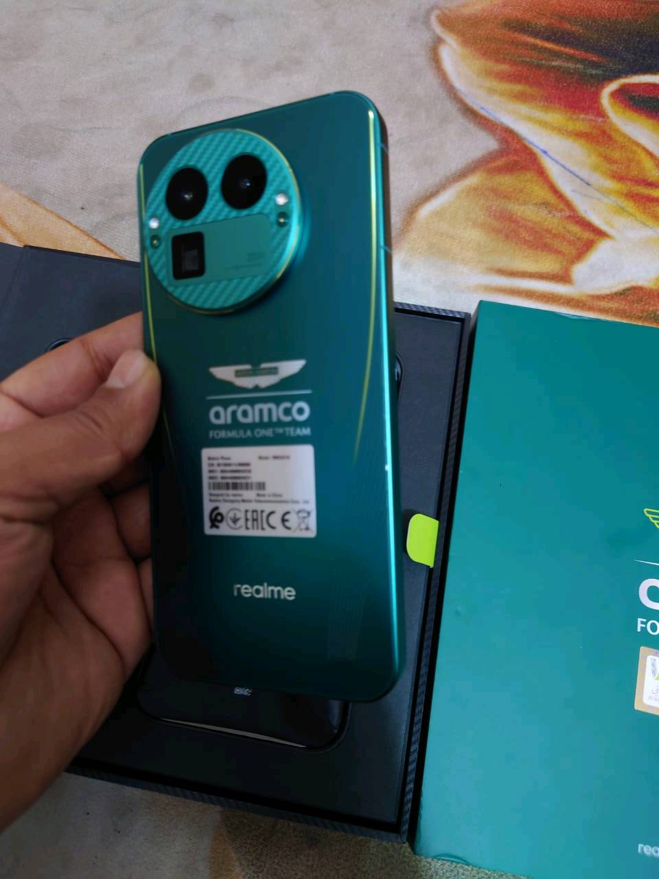 ريلمي realme gt 8 pro aston martin نسخة خاصة ضمان سنة من شركة الوطني ذاكرة 512 رام 16 وصل شراء  كامل ملحقات الكفرين وكفر الكامرة للبيع السعر مليون و 250 او مراوس بجهاز اس 25 الترا او ون بلس 15 عنواني بغداد ای استفسار عالرقم ***********