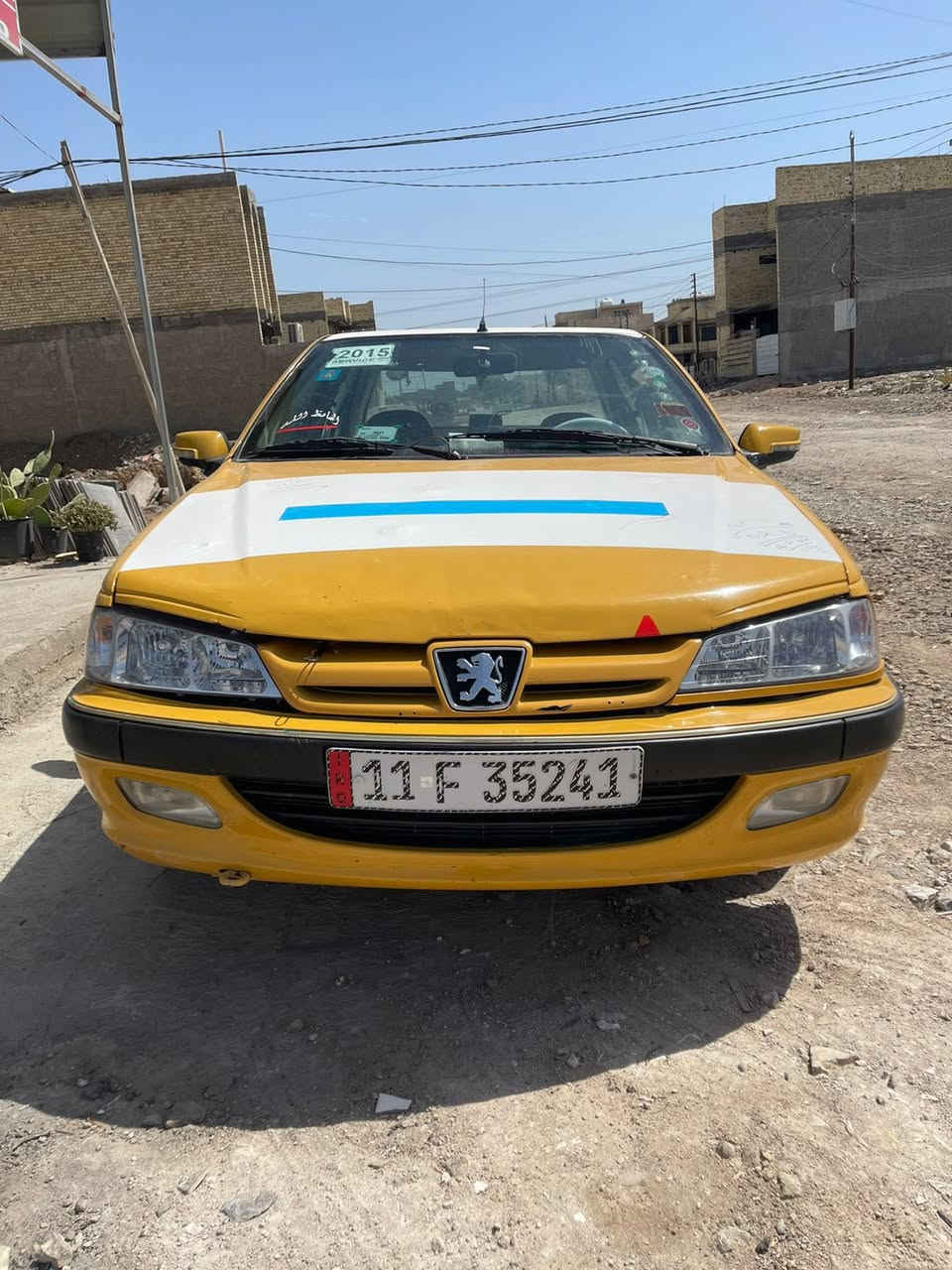سلام عليكم بيجو بارص للبيع موديل 2015 المرغوب✅
سياره بلاديه كير ومكينه لا تنقيص ولا تبخير وما ناقصهه اي شي  كامله حدايده تخم تاير دوشمه جديده تبريد شاشه رقمهه بغداد انكليزي وسياره بسمي تحويل مباشر ومشروع وطني السعر 38 وبيهه مجال بسيط حك الجيه الرقم ‭0772 658 2464‬. العنوان بغداد الشعب نهايت الفورتات جامع المحترك
