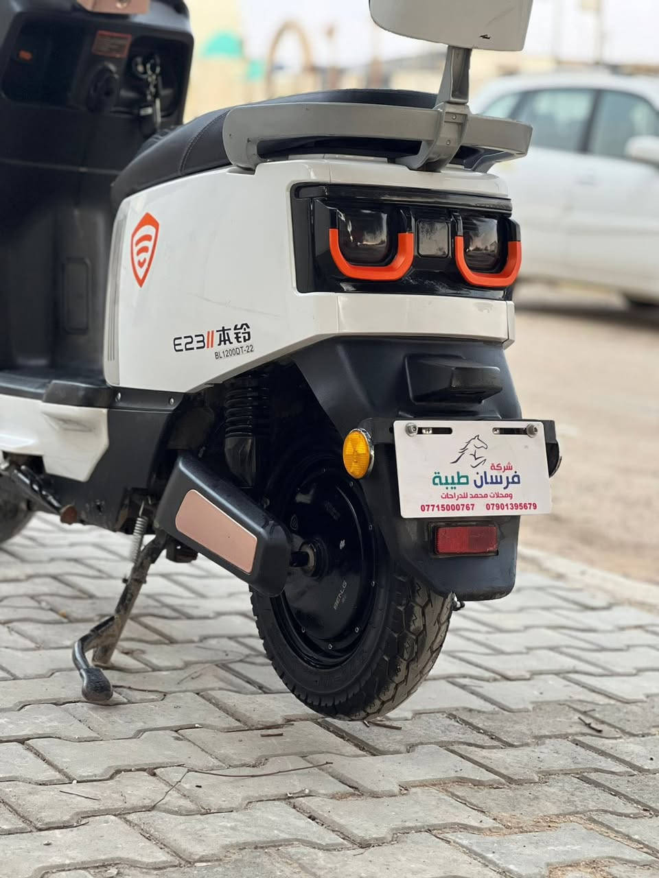 سلام عليكم شباب دراجه شحن البيع استخدام30 يوم فقط لا غير  دراجه عالميه الله شاهد  كلها كامله مكمله كل تقص وعيب مابيها امانت الله  تجي مواصفات عالميه

الموديل2026 
النو ع سكنس ام عيون 
البطاريات 6 دبل
التحويلا ت1.2.3.4
السرعه60 حقيقي يعني 
تشغيل عن بعد 
جهاز انذار السرقه 
قفل ستيرن +قفل بصمه 
بصمات 2
سويجات 2
وصل شراء موجود 
لونها كلش مميز 
كشن سياحي  VIb
دبل اشاره 
نضام ABS
نضام USB
دبل اشاره 
طارات جبلي 
بريكات دسكات دهن 
أطارت جوبلس 
لدات اماميه وخلفيه 
اسطابً لايت 
شاحنه ذات شحن سريع ويقاف ذاتي 
اشاير رباعيه 

اي استفسار اتصال 

***********

مكاني بغداد
