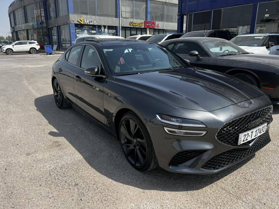 سلام عليكم جينيسس 70 البيع موديل 2023 حادث فقط دعاميه   باقي مكفول شرط الفحص محرك 4 تون تيربو عداد المسافه 1000زيرو رقم شمالي سياره اجنن ***********
