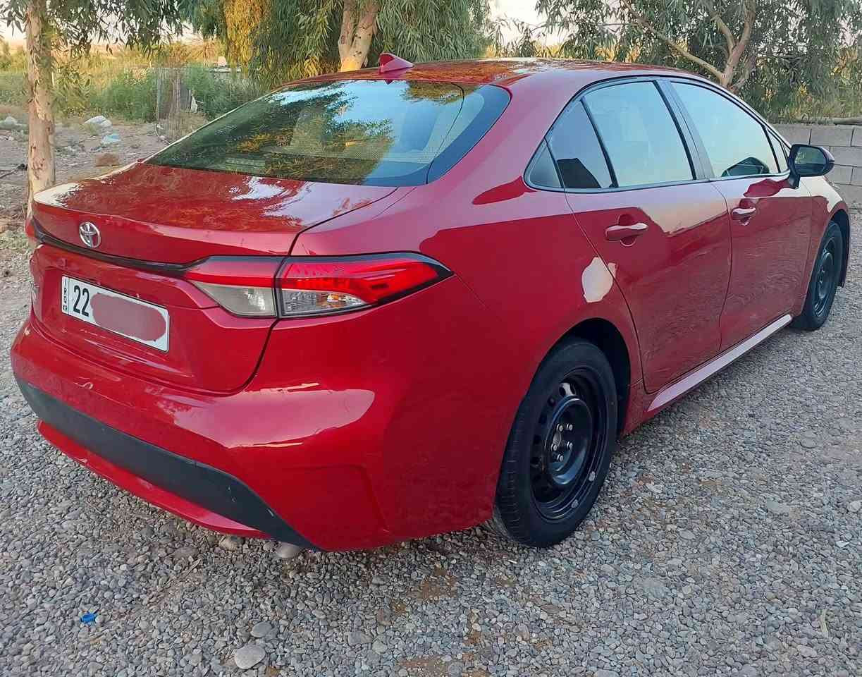 للبيع كورلا 2021 LE محسن وارد امريكي 
مواصفات السيارة بصمة رادار امامي و رادار جانبي نقطة عمياء 
سيارة جاهزة بدون نقص 
ماشية 120 ميل 
محرك  1800 المرغوب 
رادار وحجر كله موجود 
رقم اربيل باسمي شرط التحويل 
صور الحادث مرفق مع المنشور ضررها خمس قطع صبغ بدون دواخل 
مكان السيارة ديالى 
السعر 115 وبيها مجال 
***********
