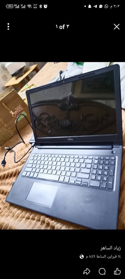 حاسبه Dell 🔥 
لابتوب Dell
كور اي 5 الجيل السابع

رام 8 قابل للتطوير

ذاكرة 256ssd

كرت الشاشة داخلي 4 گيگا

ملحقاتها حقيبة ماوس شاحنة اصلية 

السعر 225 بيها مجال مكاني بغداد


**إذا كنت صاحب هذا الإعلان وتريد حذفه لأي سبب، رجاءا أرسل رسالة إلى الدعم الفني**