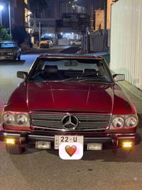 للبيع فقط  مارسيدس SL كلاسك  موديل ١٩٨٢ السيارة جديدة على وضع الشركة  ...