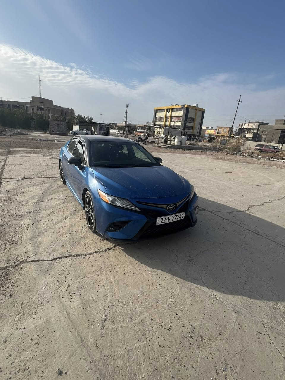 كامري 2020 xse فول مواصفات دبل بانوراما ماشيه 94 الف كيلو حادثها تبديل باب وجاملغ وصبغ قطعتين يعني اربع قطع سعرها (173)ورقه وبيها مجال بسيط
مكانها بغداد المحموديه 
الهاتف ***********
الواتساب ***********
