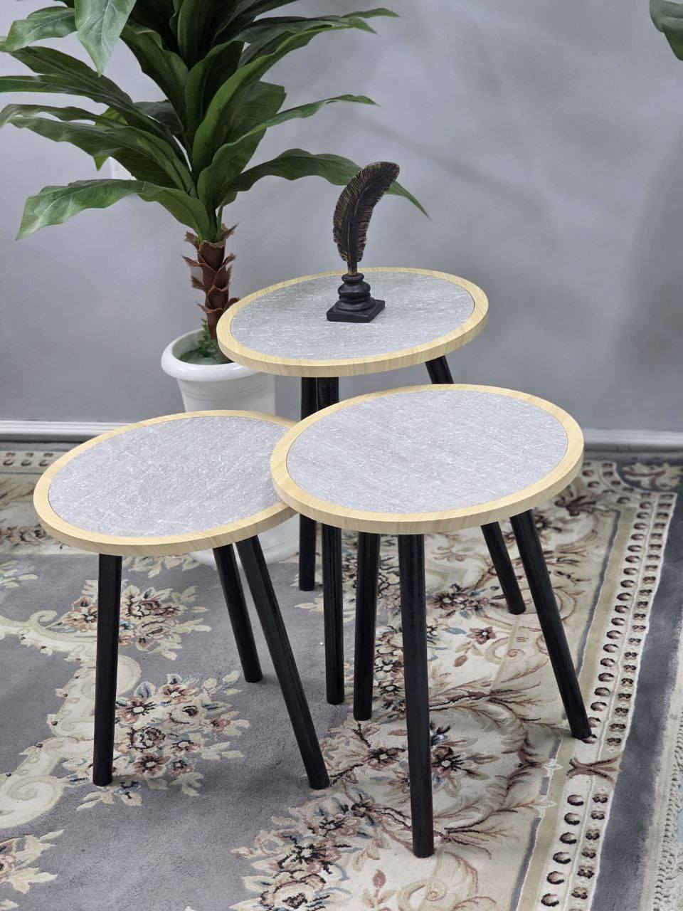 ✨ وصل الجديد يمّنا وبسعر يفرّح ✨
🪑 طبلات ثلاثي – بثلاث موديلات أنيقة
تصميم عملي وعصري يضيف لمسة حلوة لأي مكان 👌
تستخدمها بالصالة، غرفة الجلوس أو حتى ديكور ✨
✔️ ثلاث موديلات مختلفة
✔️ قطر الدائرة: ٤٠ سم
✔️ متوفرة بـ رجل حديد أو رجل خشب
✔️ ثابتة وقوية وتتحمّل
💰 السعر: 55الف 
🚚 التوصيل مجاني:
✔️ داخل بغداد
✔️ لجميع المحافظات

#طبلات #طبلات_ثلاثي #ديكور_منزلي #أثاث #


**إذا كنت صاحب هذا الإعلان وتريد حذفه لأي سبب، رجاءا أرسل رسالة إلى الدعم الفني**