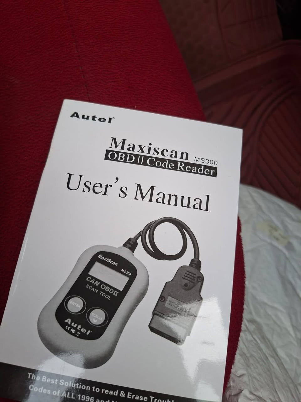 سلام عليكم شباب شباب لكيت هاذ ب صندوك امزون يقره كودات السياره و يمسح الكودات يشتغل على السيارات 2002و فوك جميع السيارات   اكتب سعرك وخذه و عندي توصيل جميع المحافظة 5الاف ***********
