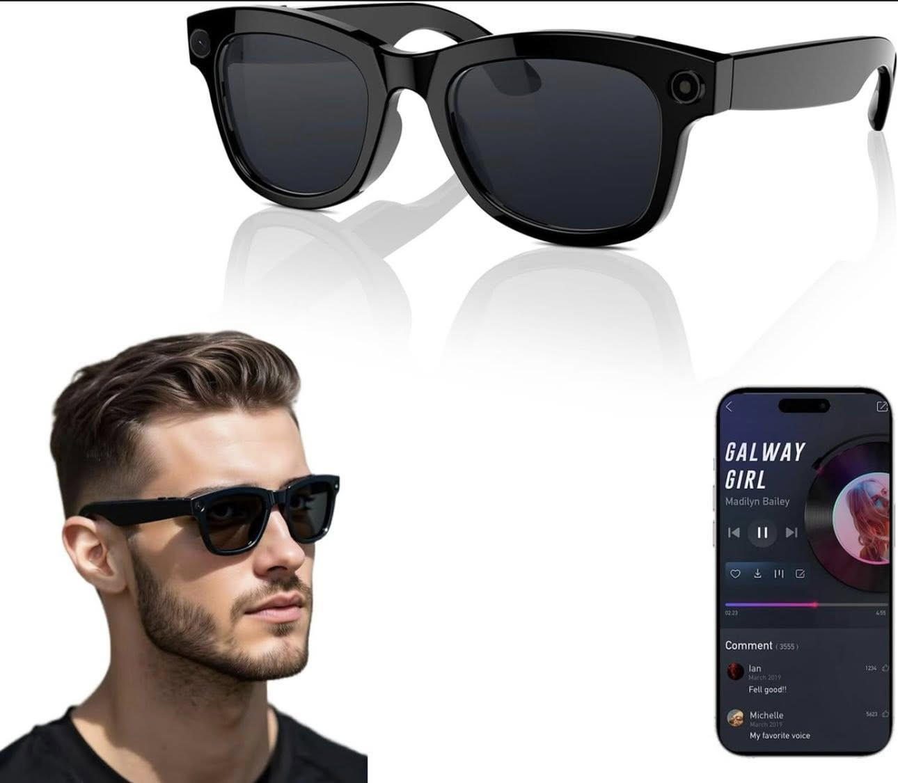 نضاره و كامره و فيديو  و سماعه بلوتوث تدعم وايفاي الدقه 4K


**إذا كنت صاحب هذا الإعلان وتريد حذفه لأي سبب، رجاءا أرسل رسالة إلى الدعم الفني**