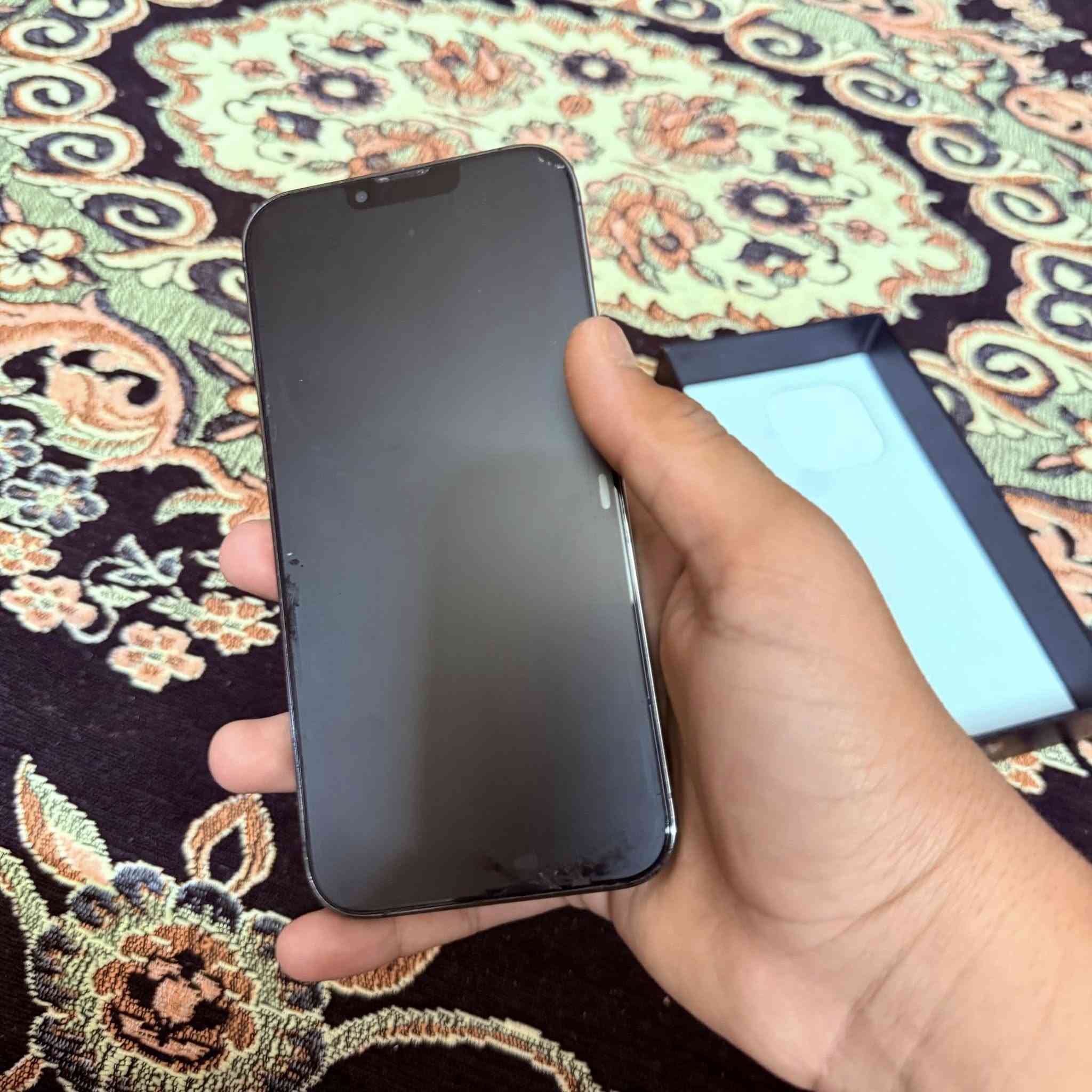 السلام عليكم
ايفون 13 برو ماكس 
آخو الجديد 
اللون اسود 
البطارية 78
ما مفتوح شي منة 
ولا مبدل شي 
بوبجي 90 فريم 
كامرة جديدة شرط على الفحص 
ضمان يومين على الفحص


**إذا كنت صاحب هذا الإعلان وتريد حذفه لأي سبب، رجاءا أرسل رسالة إلى الدعم الفني**