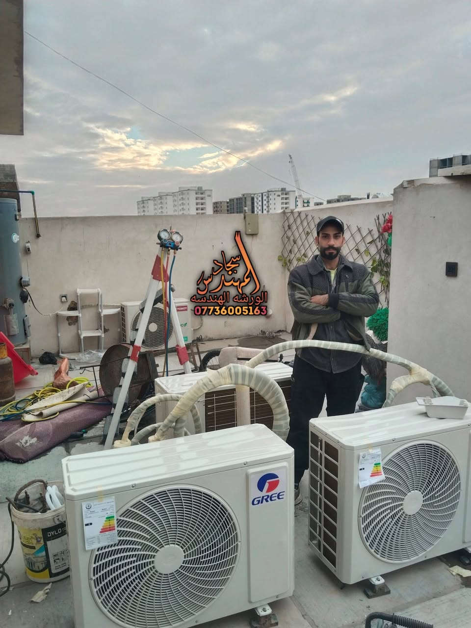 #ورشه_هندسه_تبريد_متنقله_بغداد 
نصب سبالت ❄️ صيانة ❄️ تجهيز ❄️ إدامة 
ضمن أعمال ورشتنا هذا الاسبوع في مجمع البدور
✅ نصب سبالت عدد ٣ النوع گري ٢طن
✅ نصب سبلت نوع ميدا ٣طن عدد٢
✅ نصب سبلت نوع BADlA عدد١
♦️ شغل درجة أولى وضمان بالعمل موسم كامل
♦️ الصور المرفقة دليل الجودة في العمل
♦️ كادر فني ممتاز وسرعة في الانجاز
♦️ تجهيز كافة أنواع السبالت من الشركات وبخصومات وتوصيل مجاني
♦️ مستعدين لتجهيز وتركيب جميع انواع السبالت والماركات
للاستفسار الاتصال او المراسلة 📞
***********
يوجد واتساب
