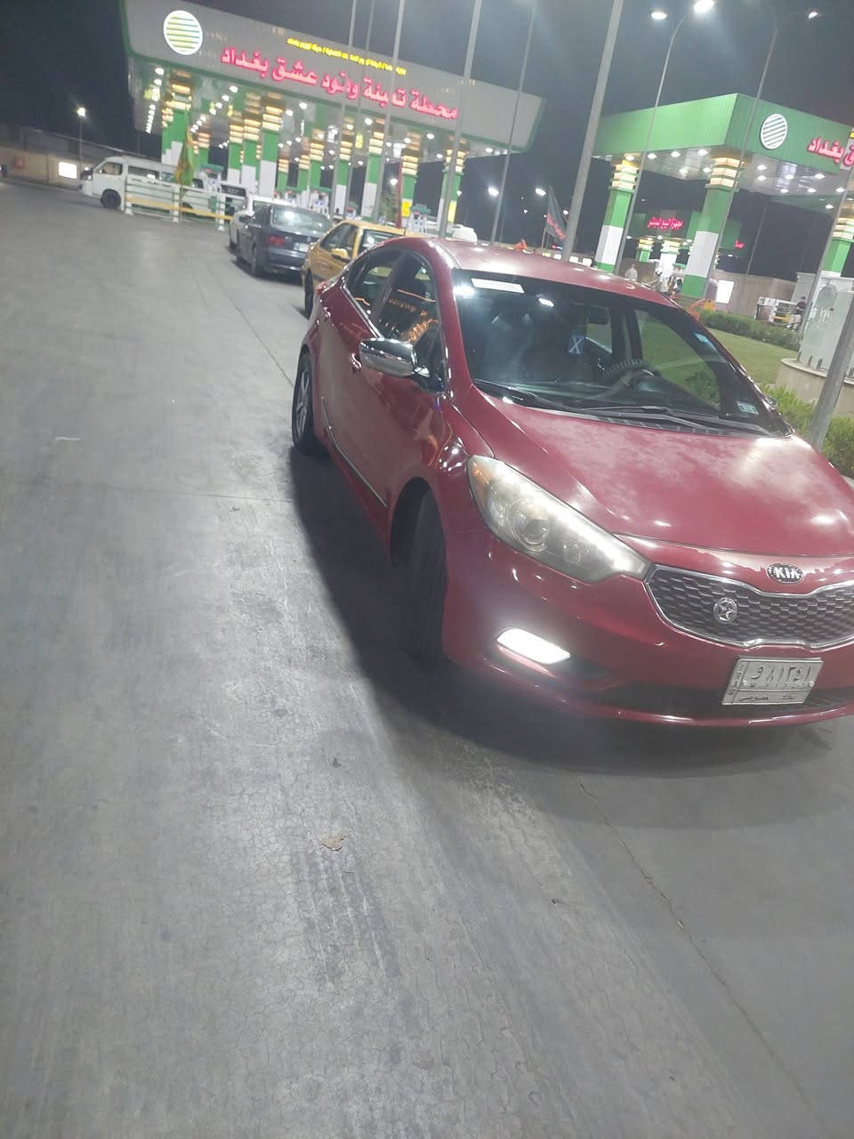 سلام عليكم كيا فورتي موديل 14 محرك 2000جي دي اي  سياره خير من الله ستخدم شخصي السعر 105 $ مكان السياره بغداد الفحامه جزيرة بغداد السياحيه رقم *********** او *********** اثير بي واتساب
