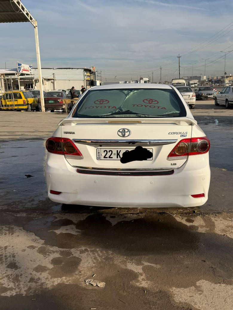 كورلا ٢٠١١ XLE خليجي رقم أربيل السياره كلشي نظيفه بيها فقط شبر مقدمة البنيد بارد سعرها ١٤٠ ورقه وبيها مجال مكان السياره موصل *********** للأتصال
