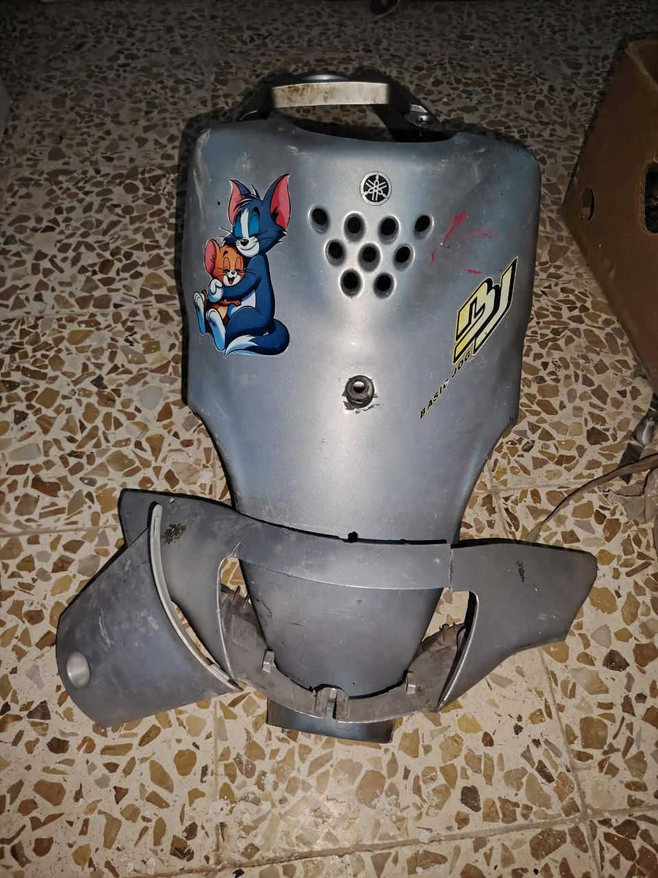 دراجة ياماها ٩ زروف لبيع دراجة كاملة ما بيهة نقص  ما مفتوحة سلف هندر كفرات نضيفات السعر ٤٠٠ مكان العمارة حي المعلمين الجديد ما متواجد خاص ***********
