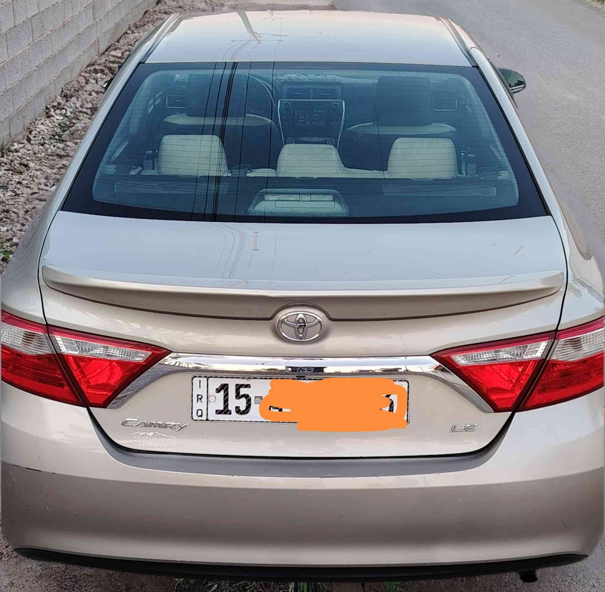 السلام عليكم
كامري 2017 امريكي ضرر بس داعميه من الخارج
وبل العراق ضرر جاملغ وباب بدون دواخل
رقم انبار مشروع وطني
سنويه تنتهي 29
مكان السياره الانبار
السعر 143 بيها مجال
للاستفسار اكثر الاتصال
*********** واتساب
