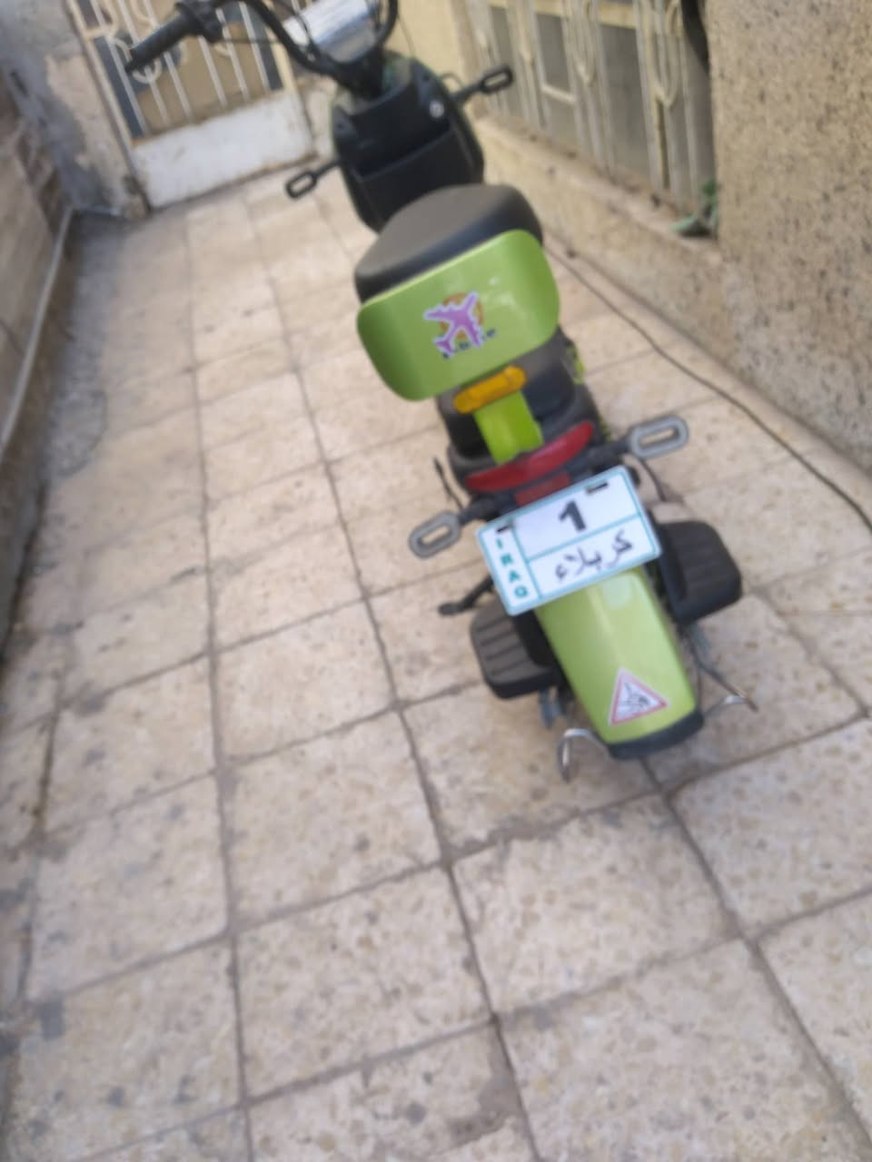 السلام عليكم بايسكل شحن للبيع ٣ نمر سعر ٢٠٠ نقص باتريات وبي مجال المكان كربلاء حي الحر قرب مجمع ليمونه  الاتصال بي***********
