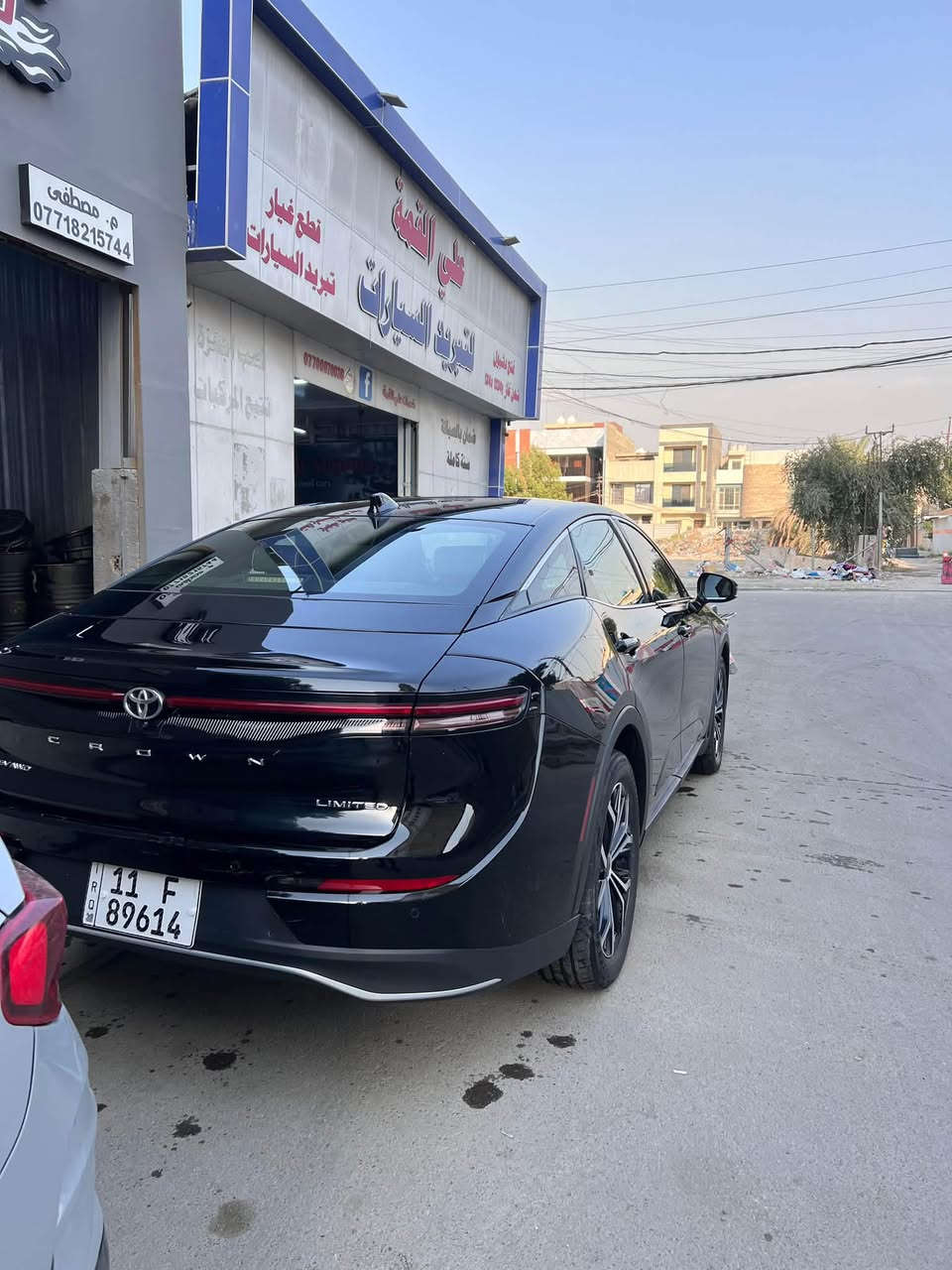 كراون موديل ٢٠٢٤ 
ماشية٧ الاف
محرك ٢٥٠٠ هايبرد
فول مواصفات لمتدد
قمارة تيسلا
حساسات امامي خلفي 
رادارات امامي خلفي 
قيادة ذاتية 
تدفئة تبريد كشنات 
سايد بريك بصمة 
اوتو هولد
EVمود
لايت ٤ عدسات
مري شفط
حادثهة جاملغ وبنيد مبدل 
باب مصبوغ 
***********
بغداد حي القاهرة
السعر ٢٥٨
