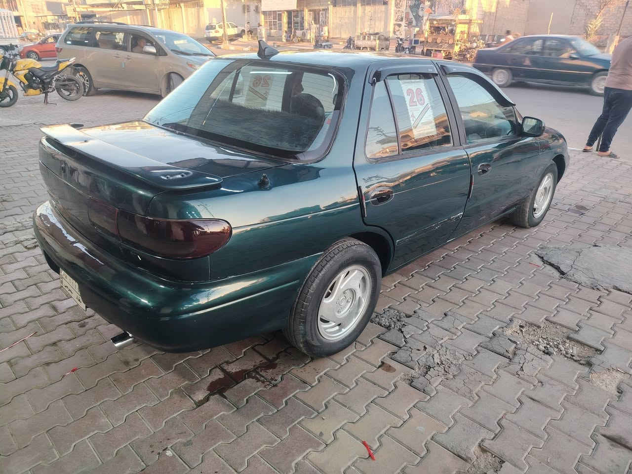 يالله سلام عليكم كيا سيفيا موديل 96 سياره صبغ جمالي  محرك مسكر جديد كير عادي صدر جديد تايرات تخم ويل كب صندوق جديد دواخل جديد سيارة رقم بغداد صاحبه موجود تحويل مباشر مال جنيه سبير جك بيهه سعر35وبيه مجال مكان هيت رقم الهاتف  ***********
