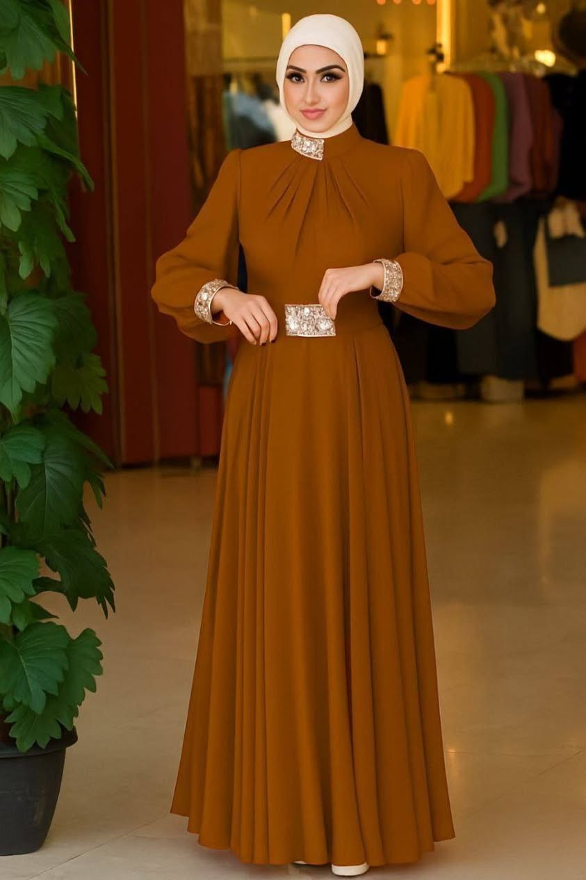 فستان العيد فستان المناسبات فستان الطلعات فستان الكشخه الزينه فستان الانيقة
شكله اليشوفه كأنه قفطان من ترتيبة وجماله  
نوع القماش شيفون ايطالي مبطن 
حجر في الرقبة والايد والحزام 
طول 145 والالوان كما موضح امامكم 
القياسات 40/42/44/46/48/50

السعر 46
اللون الجوزي

44 عدد9

46عدد1
50عدد 1

اللون الأبيض

4
46 عدد 1
48عدد 5

اللون النيلي
نافد

📌الماروني 
40 عدد 2
42 عدد 4
50عدد1

52عدد 1

البنفسجي
42عدد8

الأسود

42 عدد2
44عدد1
46عدد 2


**إذا كنت صاحب هذا الإعلان وتريد حذفه لأي سبب، رجاءا أرسل رسالة إلى الدعم الفني**