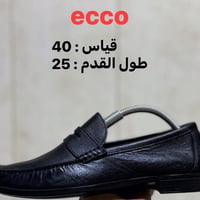 حذاء ecco اورجينال غير مستخدم نضافة 100‎%‎  قياس : 40 طول القدم : 25  ...