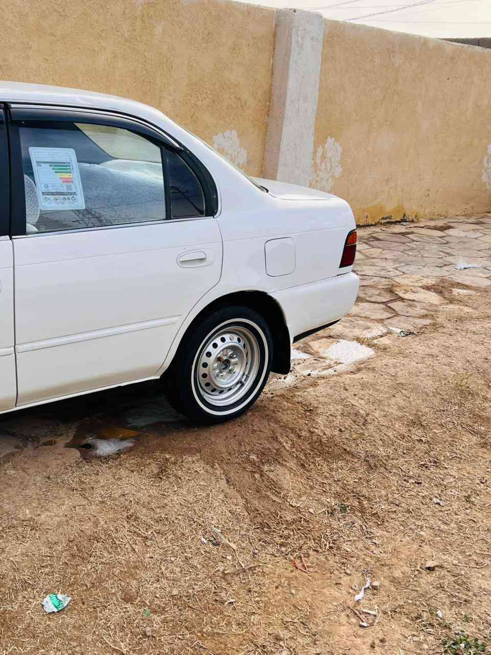 كورلا موديل ١٩٩٤رقم كربلاء تحويل مباشر كفاله من ضربه بيه رشات صبغ بسيطه محرك ١٨٠٠ كير حاويه إستوني شاده حداده امامي خلفي تخم تاير كرهبائيات كله شغاله غرفه جديده  تغليفه ارضيه جلد   منظومه زنون سياره جاهزه للأخير مابيه اي نفقص سعر ٥٧ وبيه مجال للاستفسار الاتصال ع *********** *********** مكاني ذي الرفاعي
