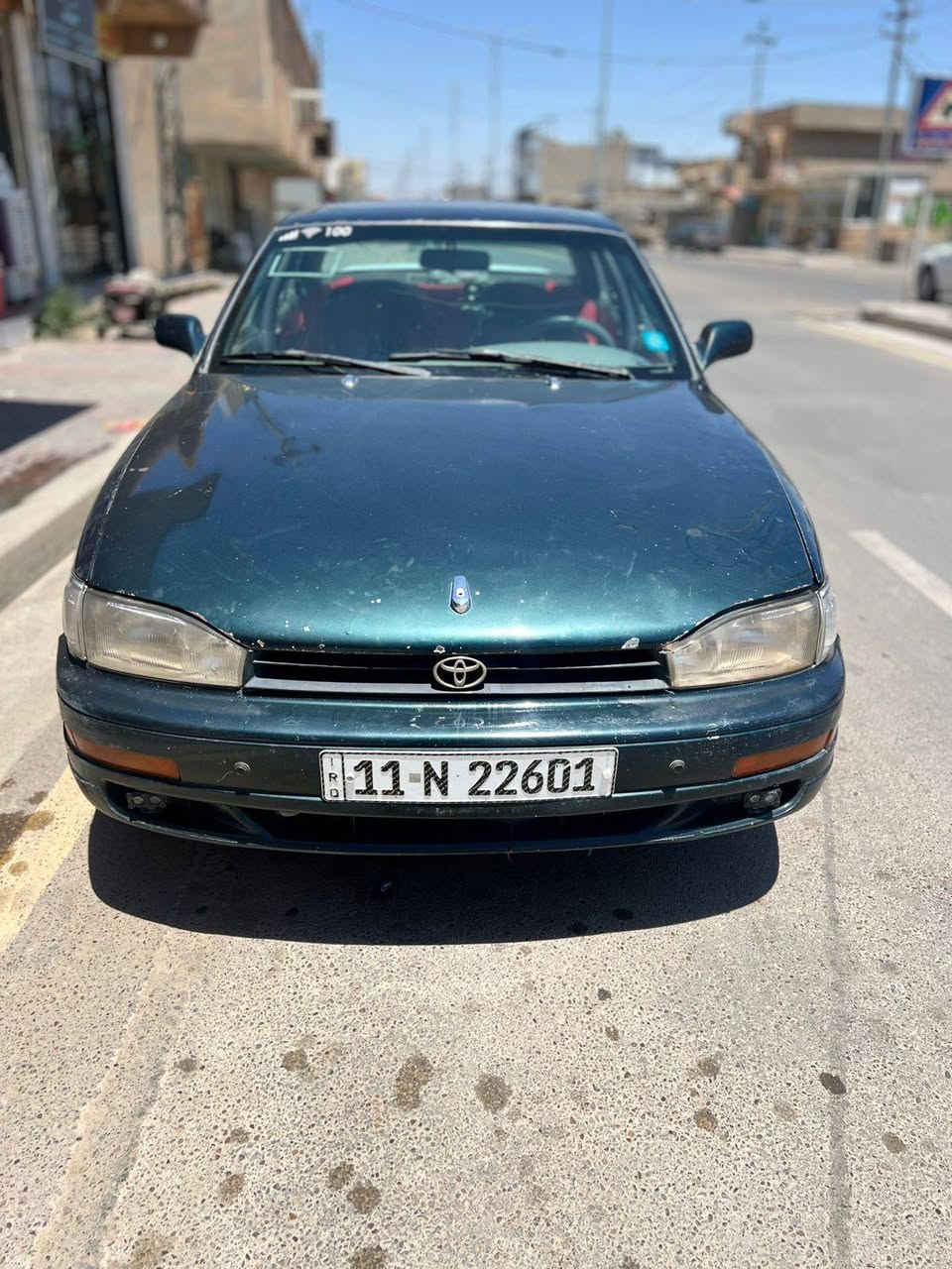 السلام عليكم 
بيع او مراوس كامري موديل 1992
رقم بغداد دولي بأسمي سنوية لل2030  
مصبوغة عام للجمالية مكفولة السيارة كص نقل اصوليات ضربة قوية 
 كهربائيات كلها شغالة 
تبريد نقص غاز فقط لا ليك ولا غيره 
السيارة جاهزة مال جناي السعر 45وبيها مجال 

للتواصل ***********

