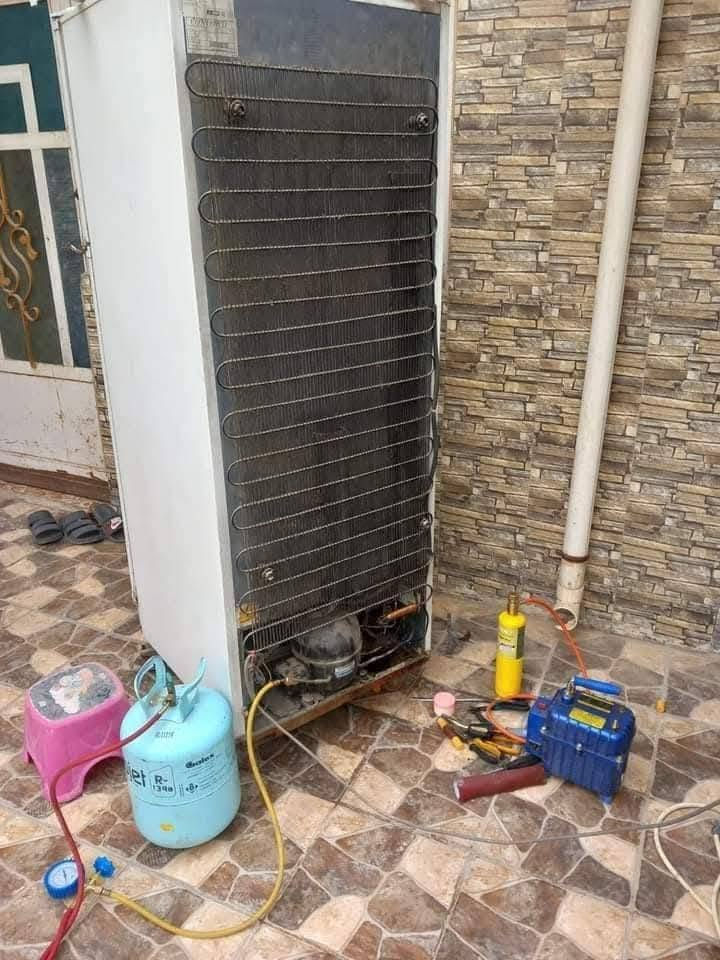 ورشة لنصب وصيانة اجهزة التبريد 😍
ضمان العمل100% داخل كربلاء فقط💥

صيانة 🛠 و نصب 🔩 و تنظيف 🚿
كافة أنواع أجهزة التبريد ثلاجة سبالت مكيف و بكادر متخصص .. 👷🏻‍♂️
يعنى عندك صيانة أو تنظيف لا تحتار ، إتصل بينا 
و راح نجيك لباب بيتك .. وبانسب الأسعار 💵💲
📍العنوان : كربلاء المقدسة فقط
 
☎️ للإستفسار : يرجى مراسلة الصفحة 
أو الإتصال على الأرقام التالية ..

📞 ***********
      *********** 

يوجد ، واتساب ..

ملاحظة / جميع قطع الغيار وشحن الغاز أصلية ..
