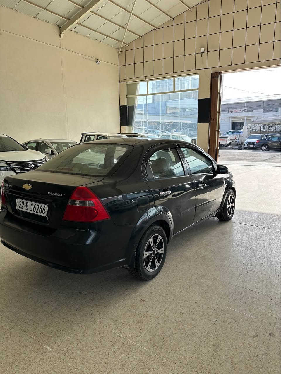 شوفرليت افيو موديل 2007 لون اسود صبغ بها قطعتين بدون داخلية سيارة رقم جديد سنويا منتهي موصفات خليجية سيارة كير أوتوماتيك سيارة موجود زاخو تلفون *********** زاخو, دهوك
