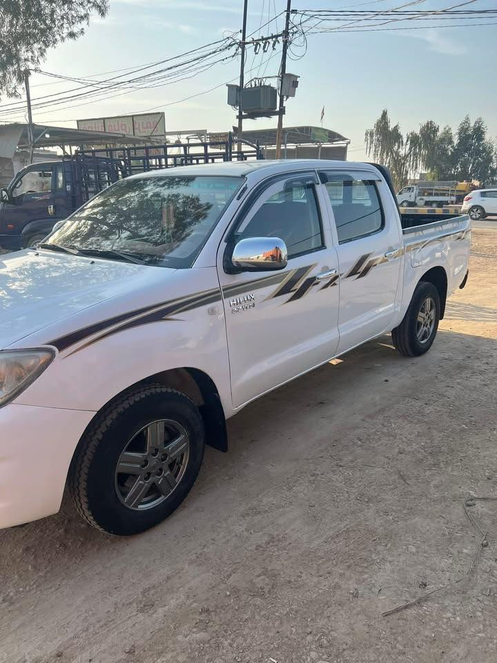 تيوتا هايلوكس 2009للبيع
كير عادي 
رقم أربيل
كير محرك صدر مكفول 
تخم تاير 
بيها مكانات صبغ أبيع حزام
العنوان ديالى خان بني سعد 
(معرض المصطفى)
السعر 136$وبيها مجال
للاستفسار***********
***********
