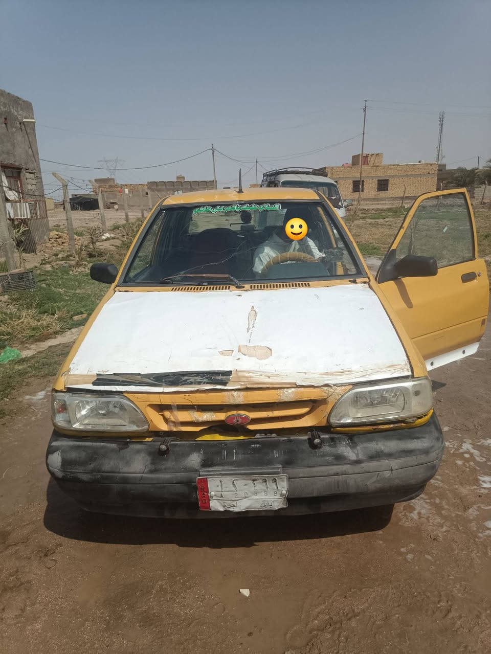 السلام عليكم البيع سياره سايبه محركه وكير كلشي مابيهن  برنكيات نضيفه جدا توير انضاف   كهربائيه  كلها شغاله مكينه ناعمه سيره جاهزه مآل شغل دوخله نضاف سعره ٧ اوراق  مكاني السماوه قضاء الخضر الاتصال***********
