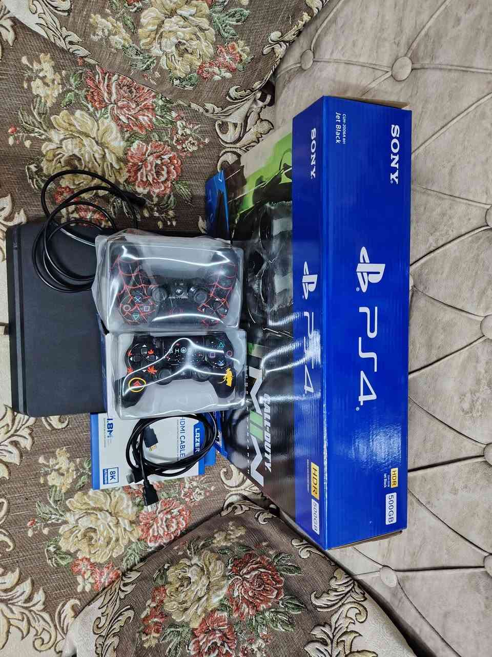 بلي فور مهكر سلم جوستكين اصليه وتجاريه ام اللون يجي بكارتونته وبكارتونه الجهاز والكتيب كامل لوك ستيكر وبي بيس 21بالاضافه!((بداخله برنامج لتنزيل الالعاب كل الالعاب ببالك موجودة بل برنامج اي شي ببالك)) مكاني حي الاعلام ببغداد  325وبي مجال جدا بسيط  وهذا رقمي. ***********واتساب او ماسنجر راسلني  لوك ستيكر ياباني
