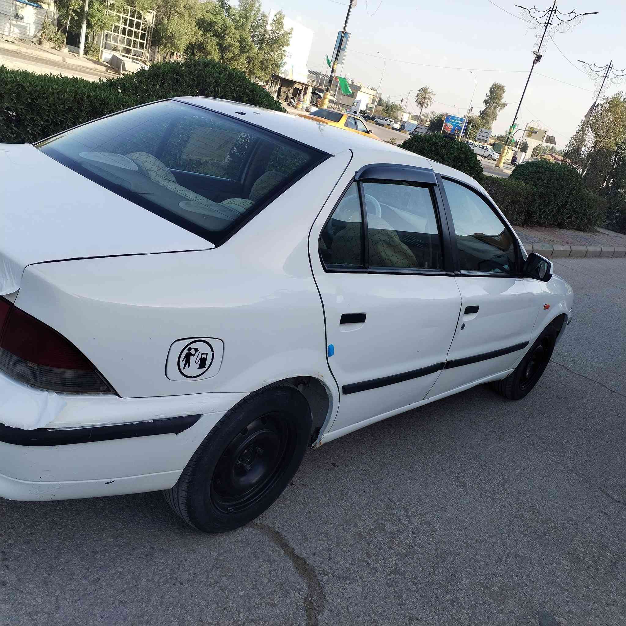 للبيع سمند موديل ٢٠١١ مكفوله ماعدا البنيد مبدل السياره جاهزه مكينه كير حداديه تخم تاير  رقم ذي قار بسمي سنويه جديده السعر ٣٥ وبيه مجال بسيط مكاني السماوه المركز للاستفسار ***********
