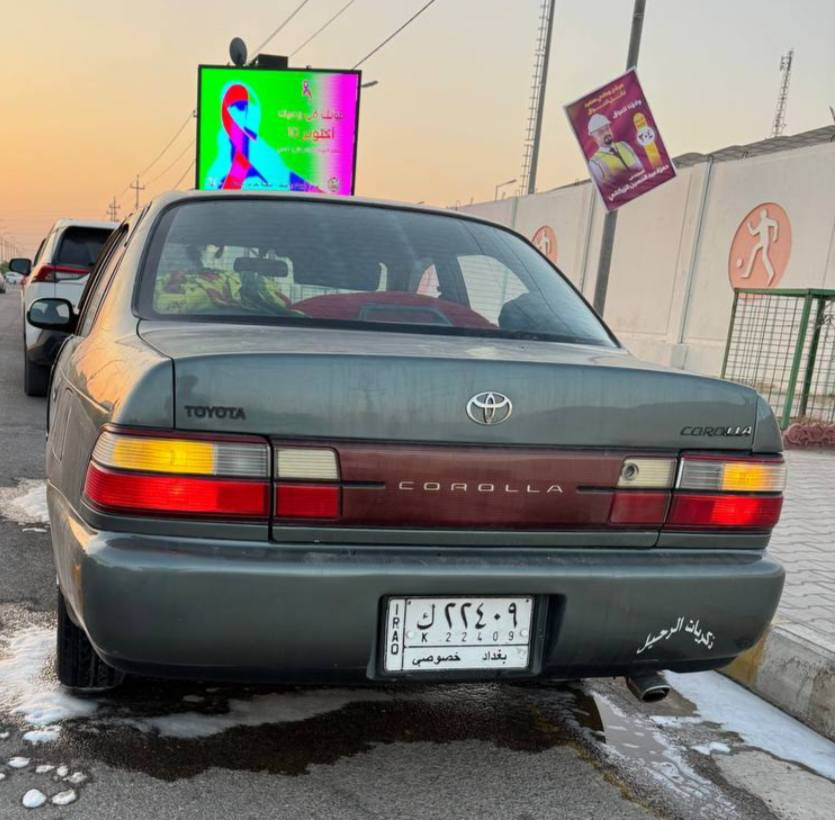 كورله موديل 92 مكينه وكير وسدر خير من الله
تبريد ثلج شاشه مشروع وطني
مكفوله كص ونقل تحويل ثاني يوم
مصبوغه عام دواخل جديده سياره جاهزه
السعر 55 وبيها مجال مكانها كوت
***********
