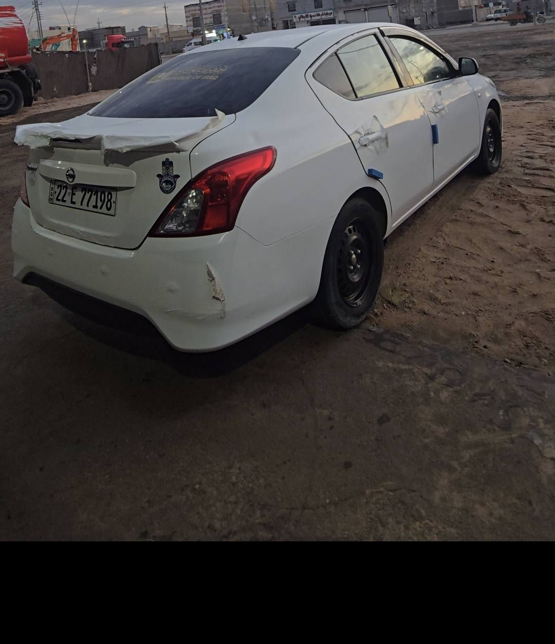 سلام عليكم نيسان سني هندي بليته زركه بيه بارد ثلاث قطع+ ضربة بل باب وضربة بل جاملغ ودعامية متأذية مو حادث بتيل كهرباء ولباقي كفالة تبريد كير مكينه حداديه كفاله رقم اربيل سنوية ل ٢٧ ماشية 105

السعر 115 وبيها مجال
***********
