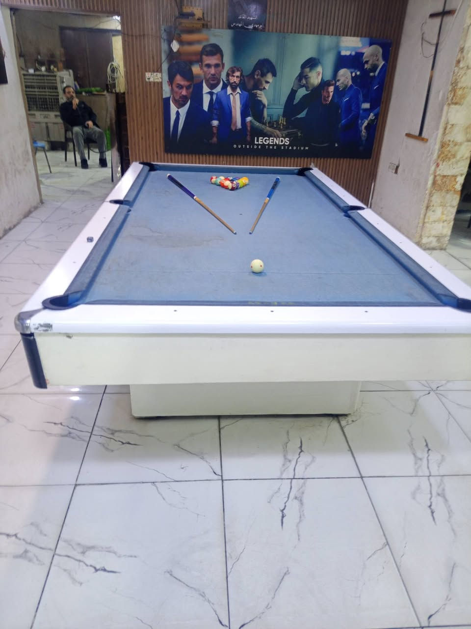 بلياردو للبيع مكاني بغداد حي العامل ***********
750وبي مجال بسيط
